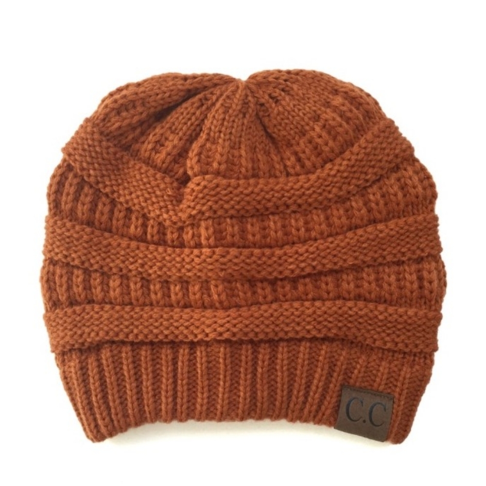 Rust CC Beanie